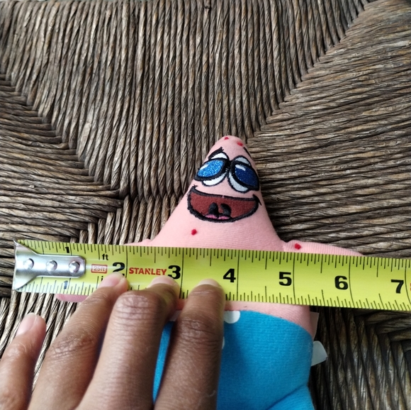 ÷SpongeBob SquarePants Patrick Star Plush with blue Swimtrunks &Glasses 7.5” - Picture 13 of 13